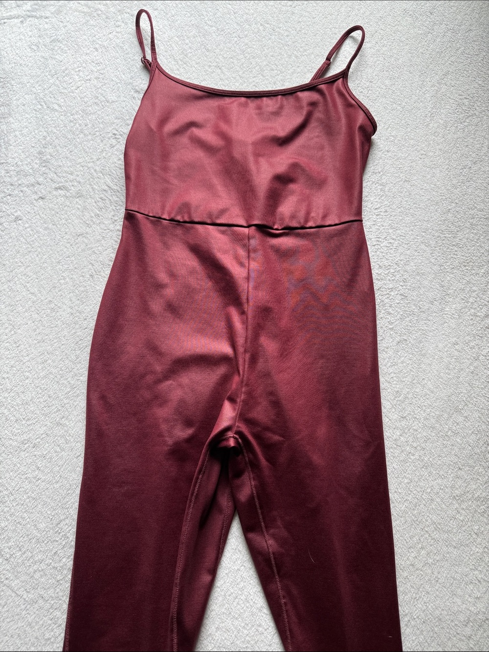 Wild Fable Wine Red Ribbed Tank